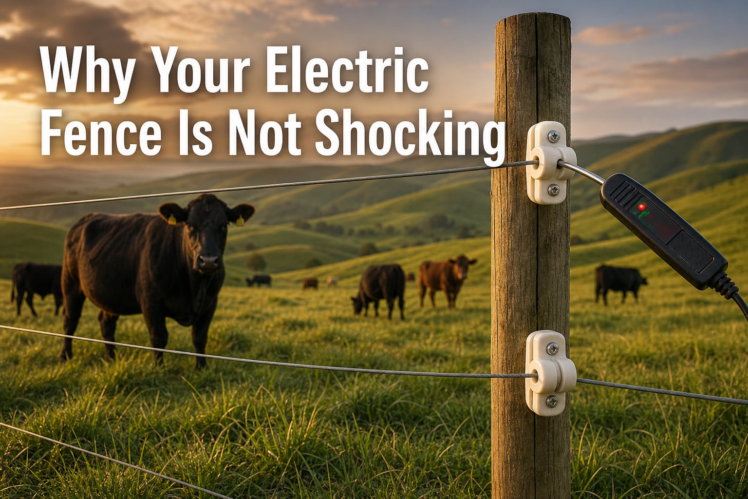 Why Your Electric Fence Is Not Shocking