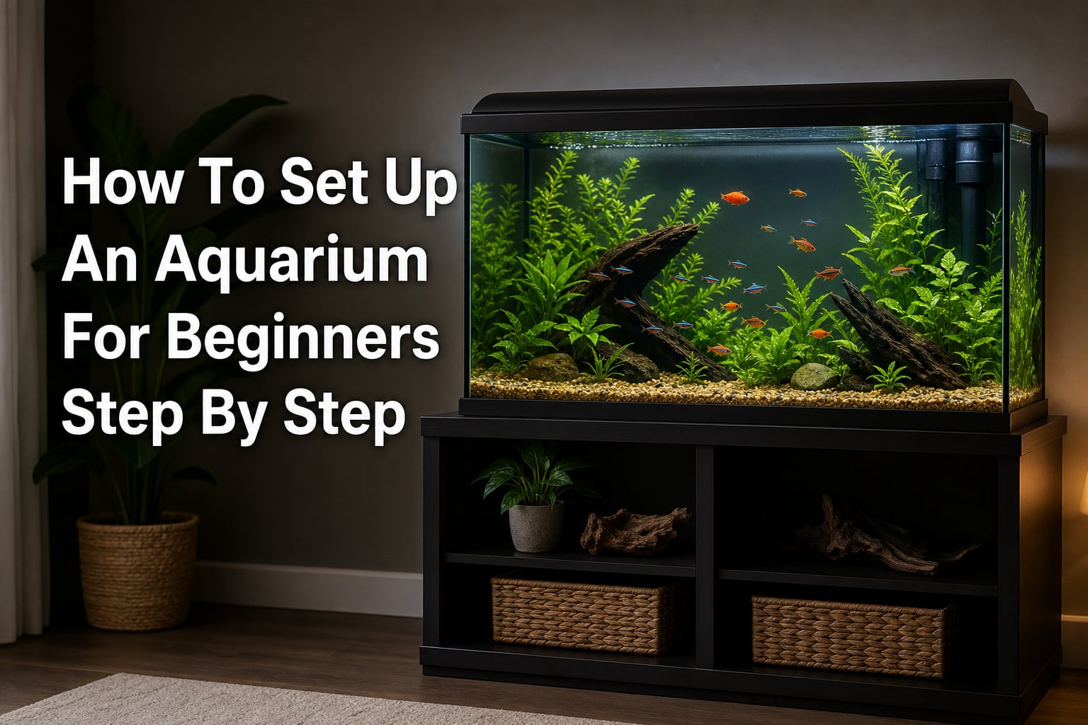 How To Set Up An Aquarium For Beginners Step By Step