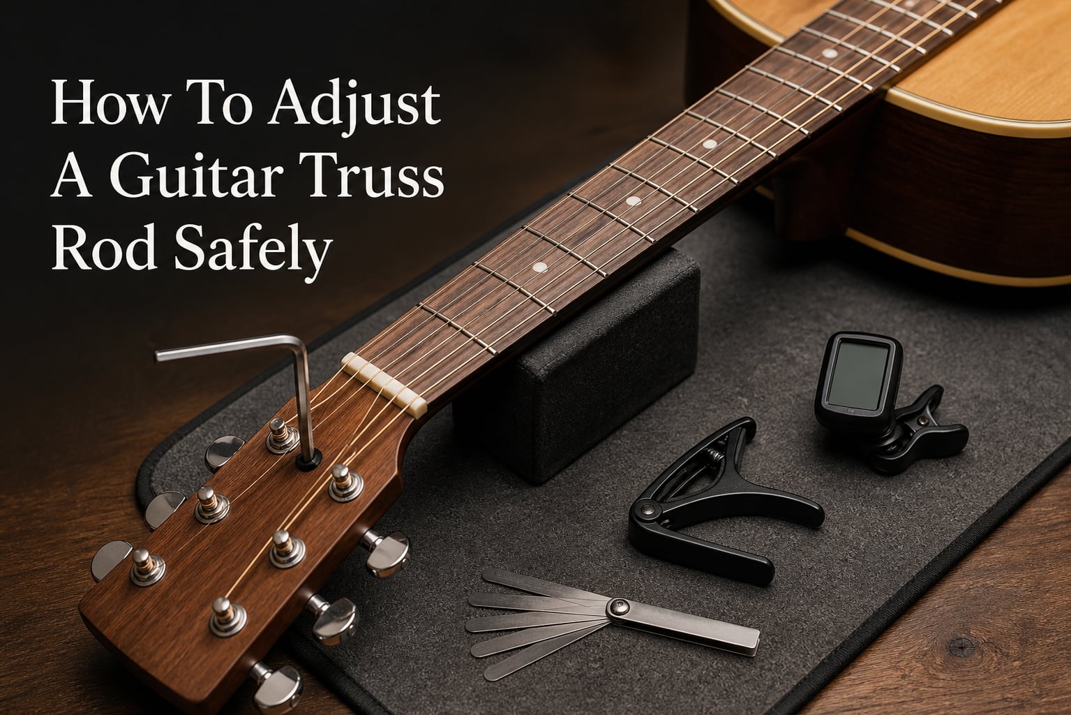 How To Adjust A Guitar Truss Rod Safely