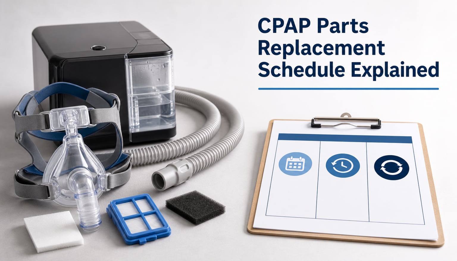 CPAP Parts Replacement Schedule Explained