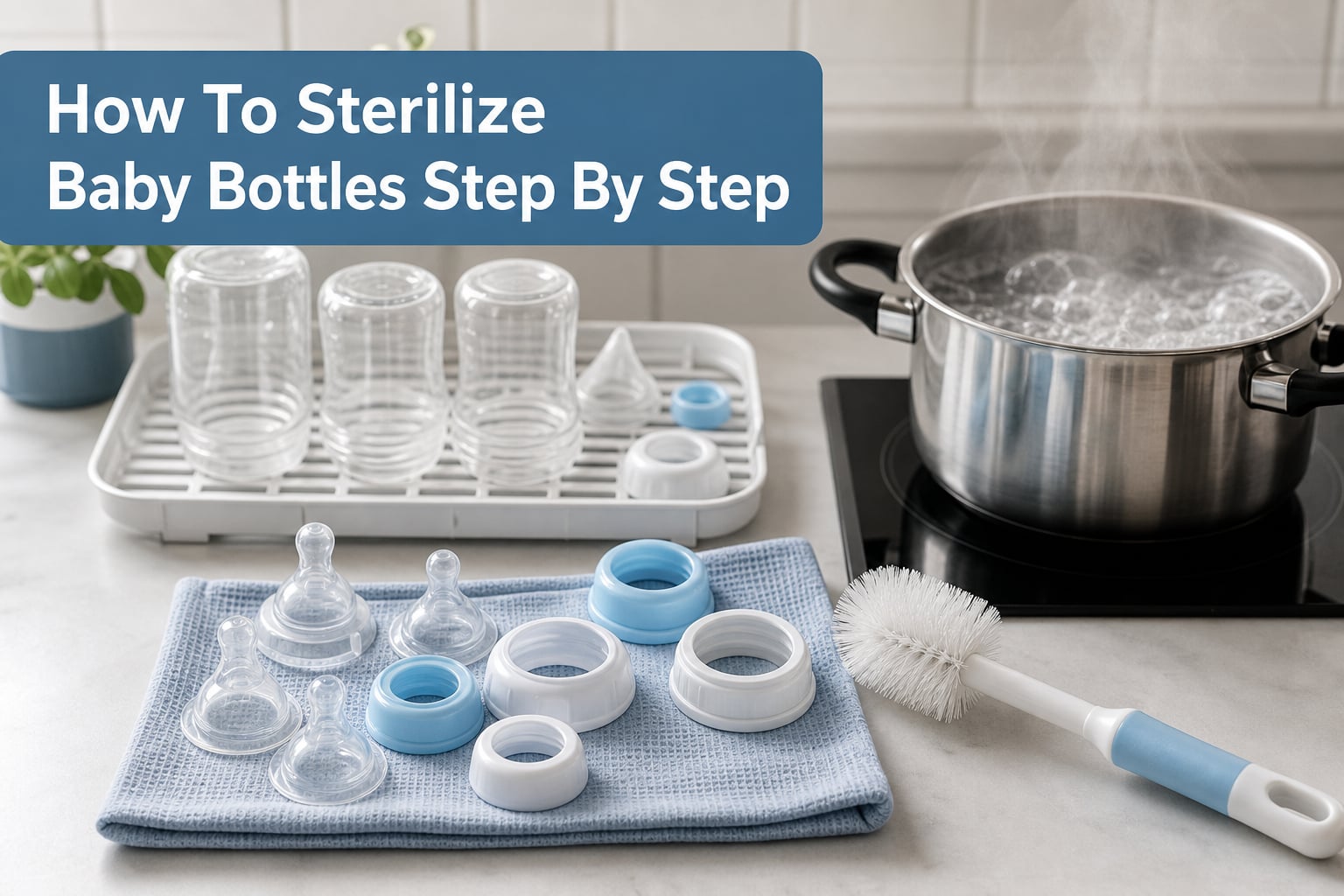 How To Sterilize Baby Bottles Step By Step