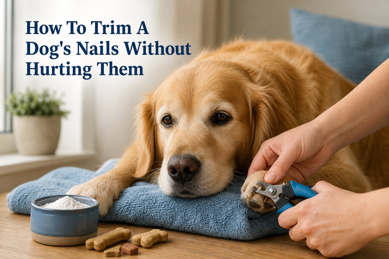 How To Trim A Dog's Nails Without Hurting Them