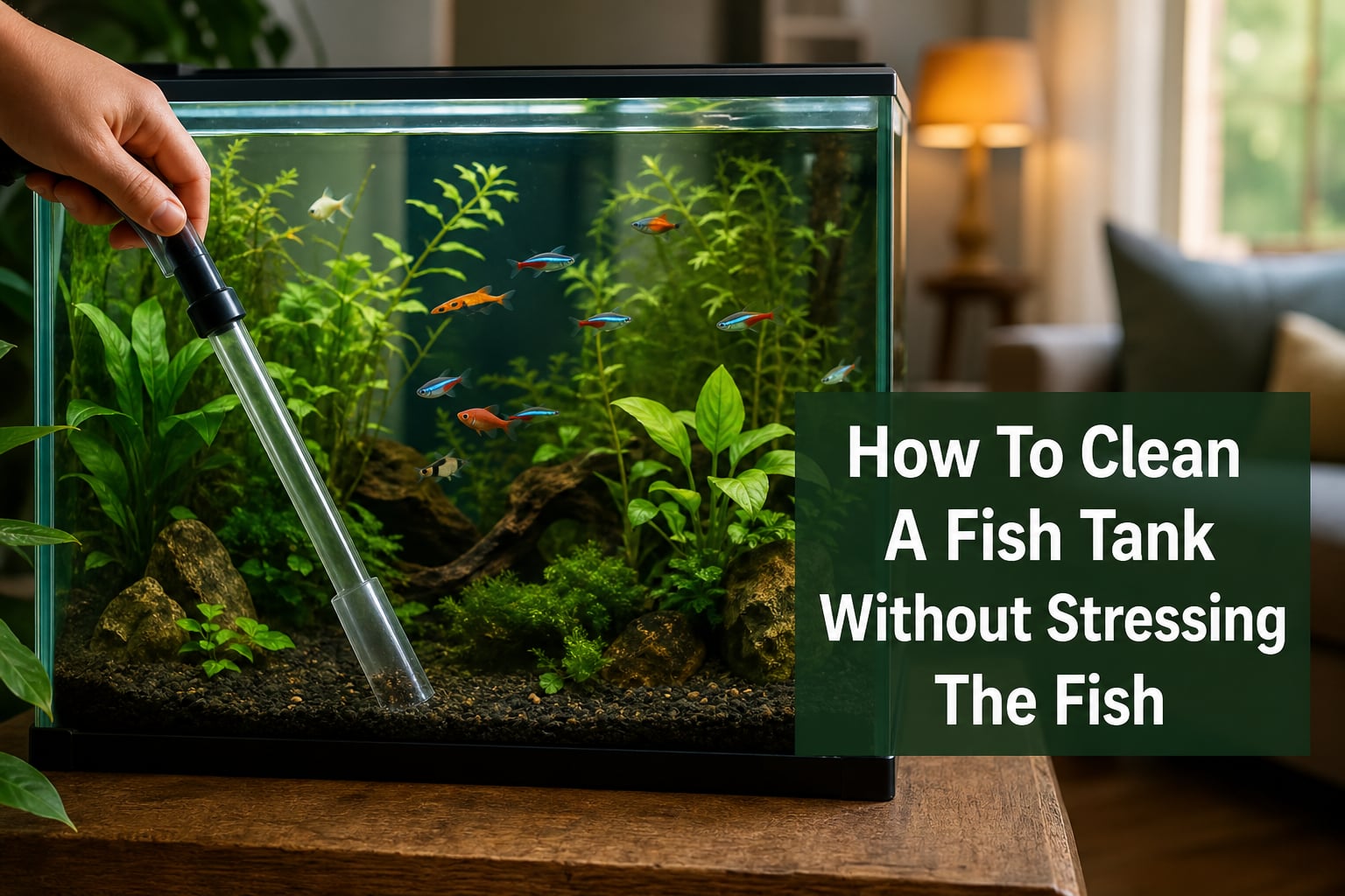 How To Clean A Fish Tank Without Stressing The Fish