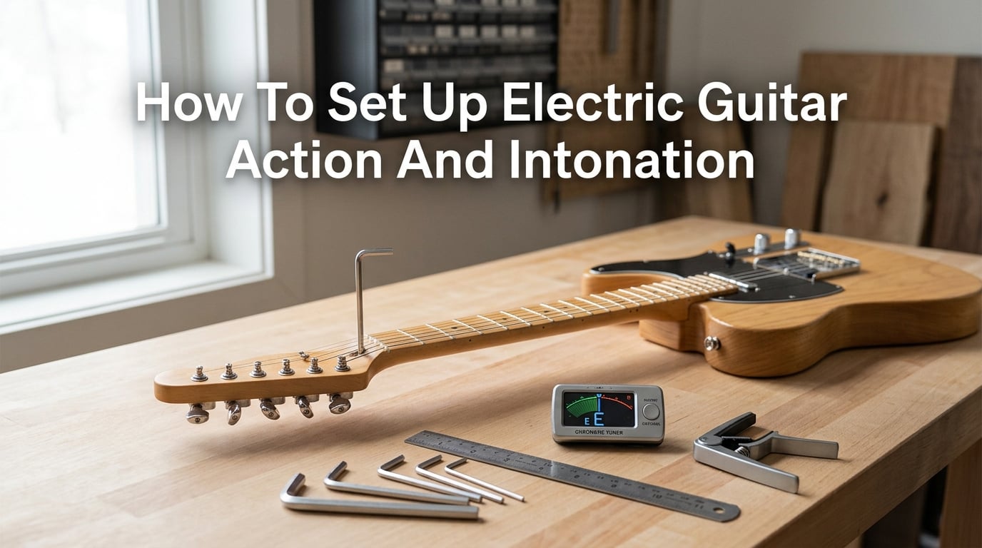 How To Set Up Electric Guitar Action And Intonation