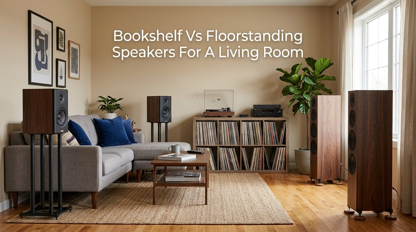 Bookshelf Vs Floorstanding Speakers For A Living Room