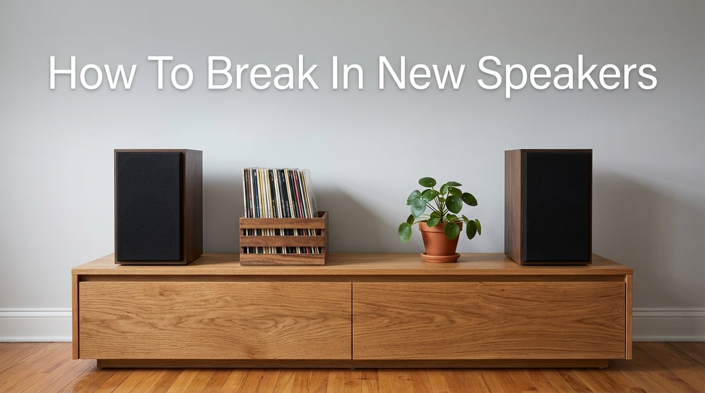 How To Break In New Speakers