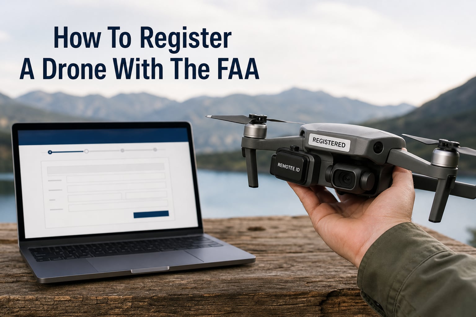 How To Register A Drone With The FAA