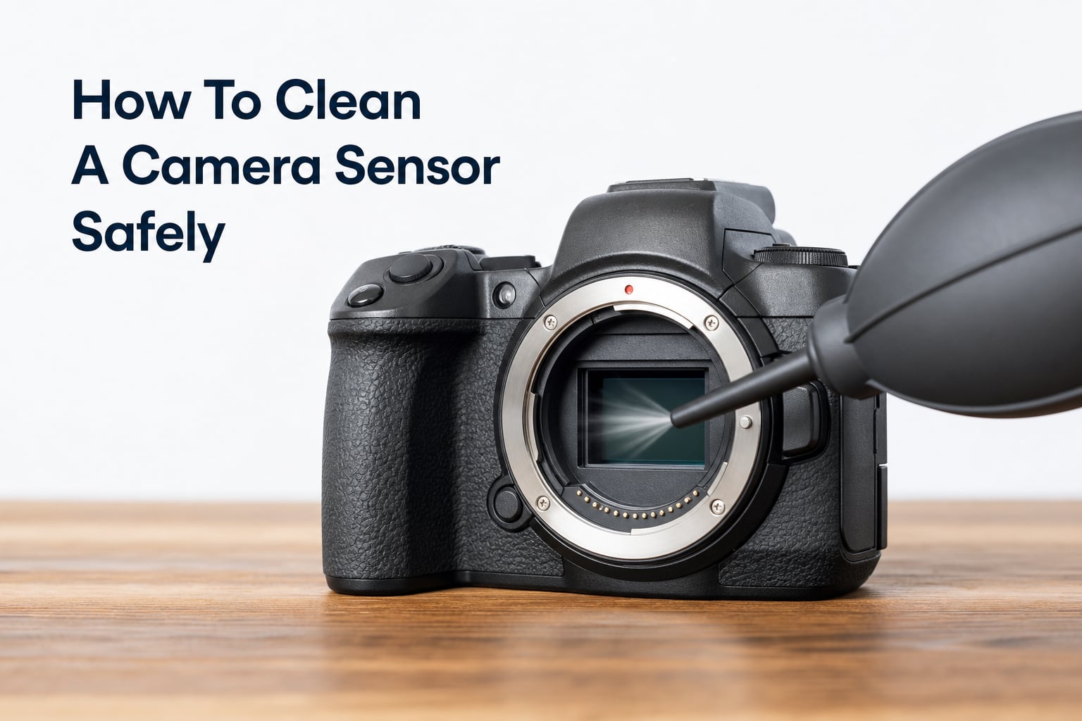 How To Clean A Camera Sensor Safely