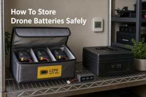 How To Store Drone Batteries Safely