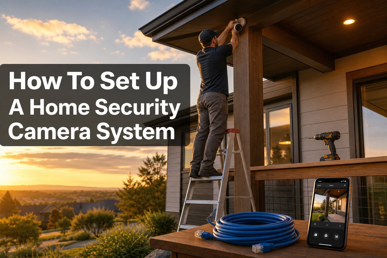 How To Set Up A Home Security Camera System
