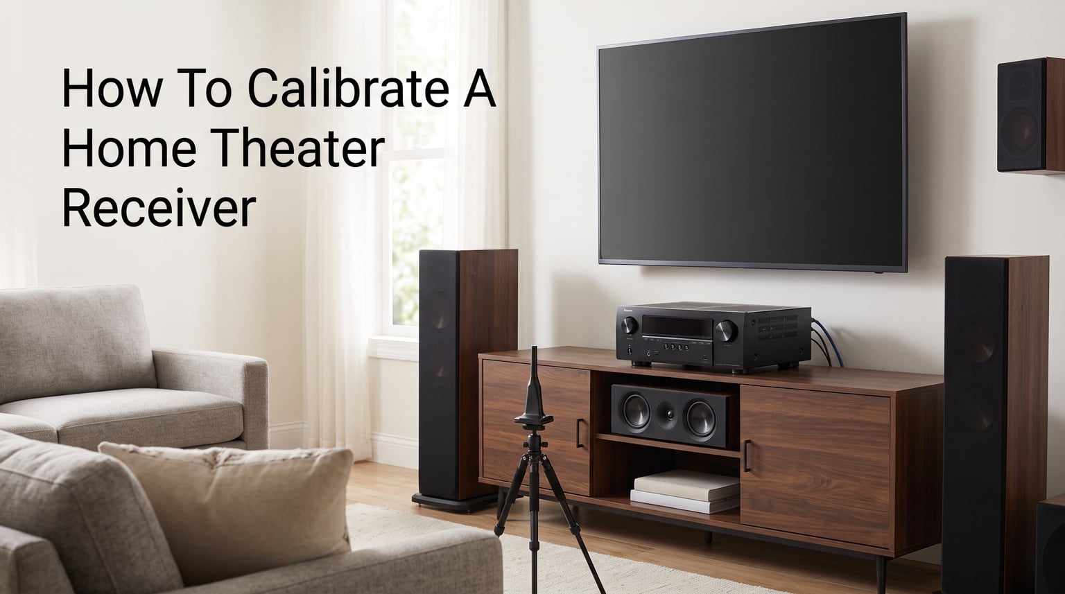 How To Calibrate A Home Theater Receiver
