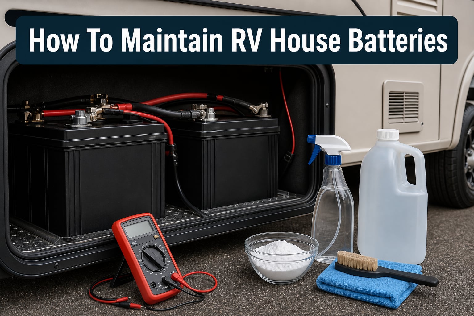 How To Maintain RV House Batteries